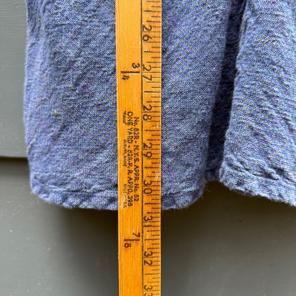 FLAX  Women's Linen Indigo Tank Top L - Picture 4 of 5